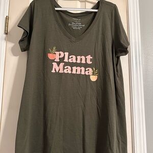 Torrid Dark Olive Slim Fit Tee